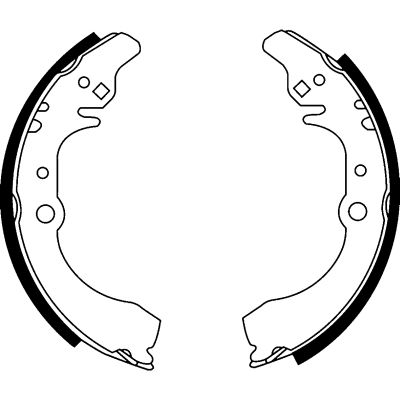 HELLA PAGID Комплект тормозных колодок 8DB 355 002-121